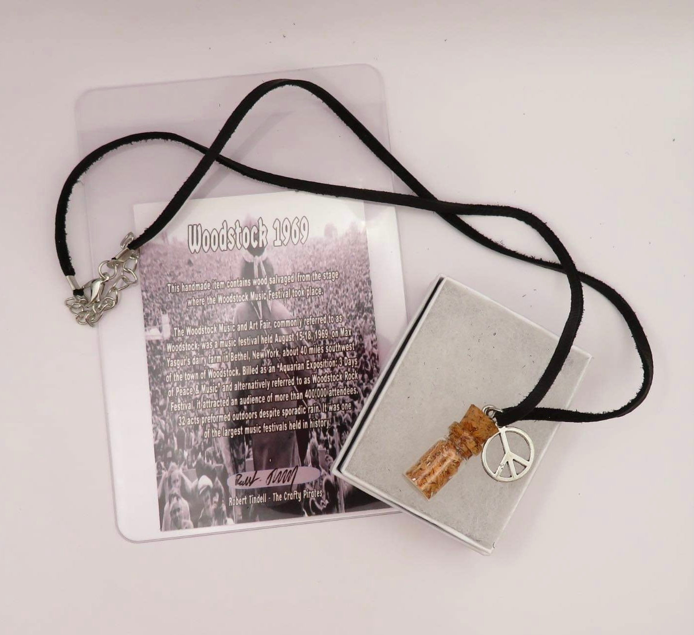 Woodstock Stage Relic Necklace
