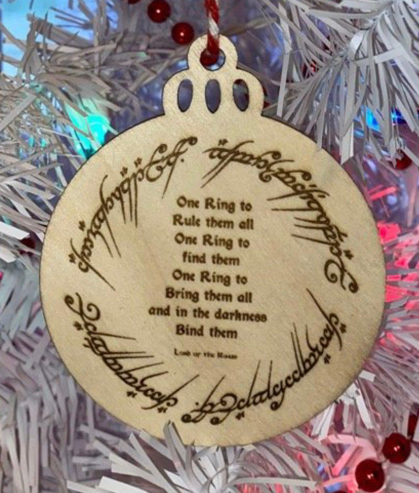 Lord of the Rings Christmas Ornament